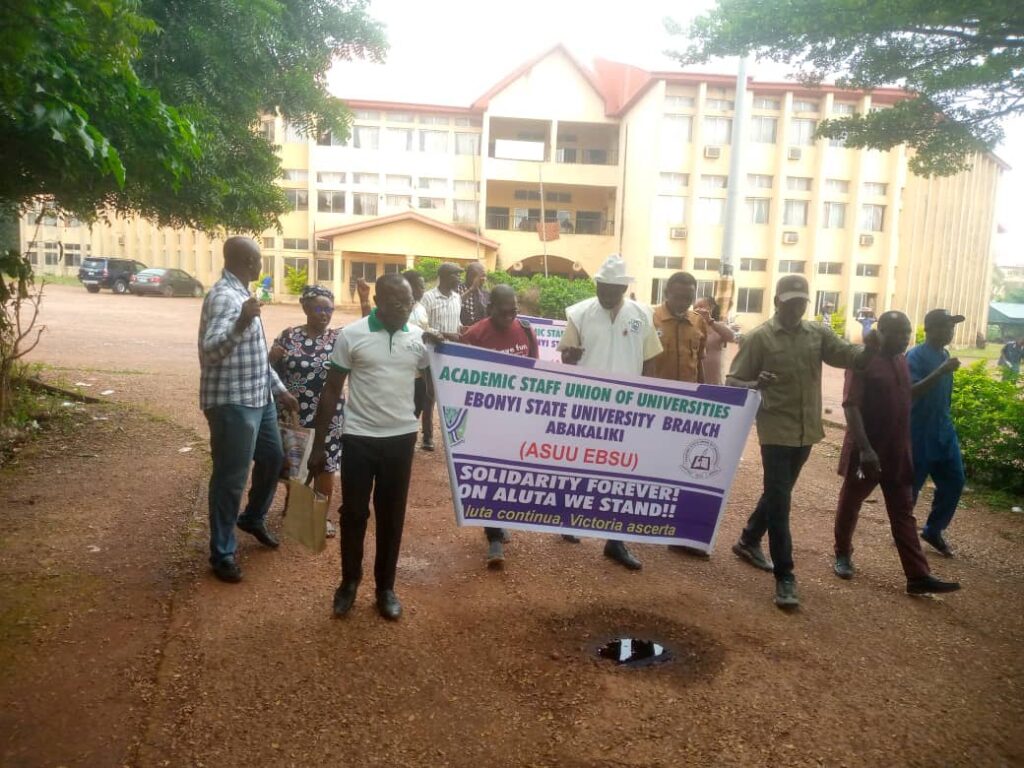 ASUU EBSU to FG: N10m loan scheme, mockery of highest order