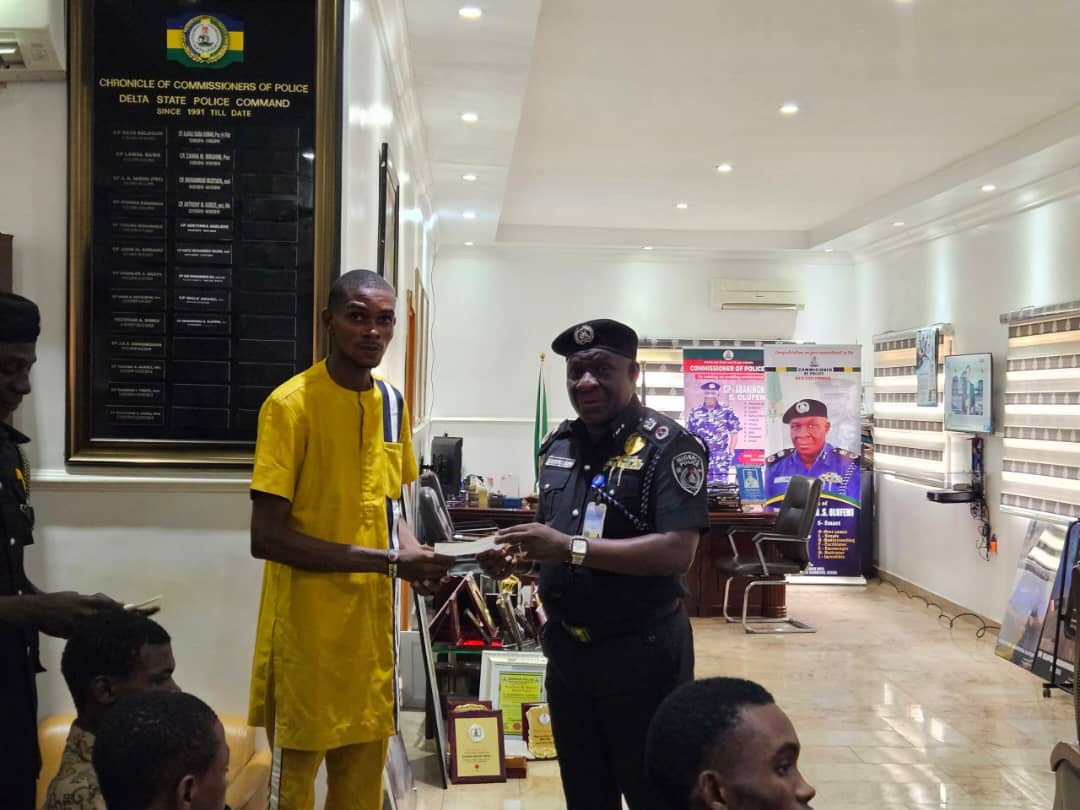 Delta CP presents N37m to families of fallen officers