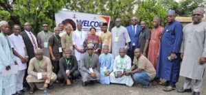 Senior Special Assistant to the President on SDGs,Adejoke Orelope-Adefulire, with some states focal persons at the one-day stakeholder meeting on the acceleration of the Sustainable Development Goals (SDGs) in Nigeria, in Abuja, Tuesday August 12, 2025