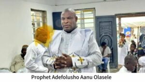 Prophet Adefolusho Aanu Olasele (alias Abbas Ajakaiye)