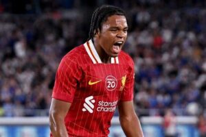 Rio Ngumoha of Liverpool