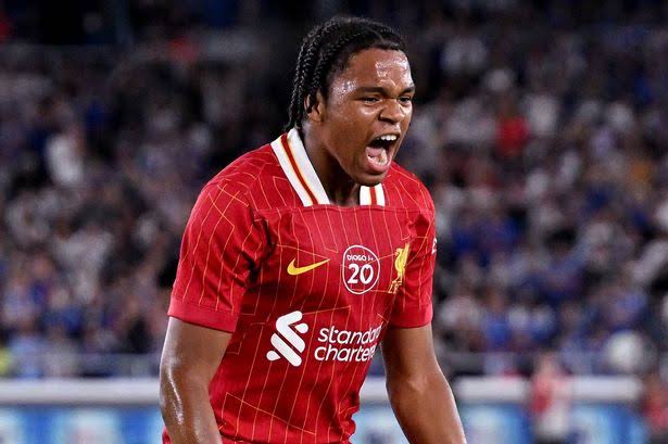 Rio Ngumoha of Liverpool