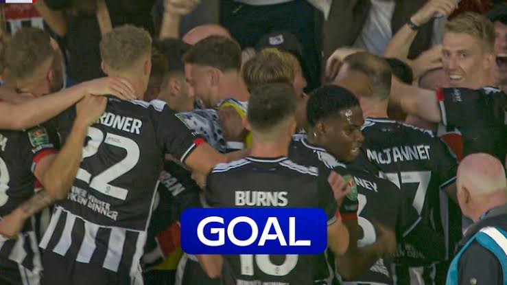 Grimsby Town send Manchester United packing