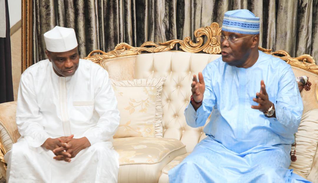 Aminu Tambuwal and Atiku Abubakar