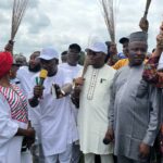 Iyamu during his official welcome to the APC in Ugo, Orhionmwon South LGA of Edo State