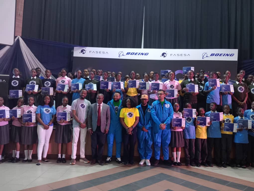 Nasrda, Fasesa, Boeing train over 500 Nigerian students in space programme
