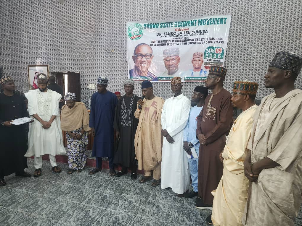 Leadership of the  Obidient Movement during the inauguration
