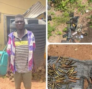 Troops of OPWS rescue kidnap victim, recover arms in Benue