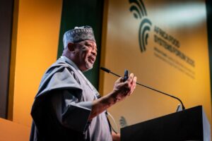 Minister of Agriculture and Food Security, Abubakar Kyari