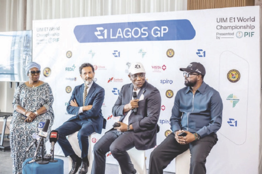 Basso, Egube, Toke Benson-Awoyinka and Osiyemi at the media parley
