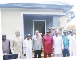 Ezenwafor with dignitaries at the event