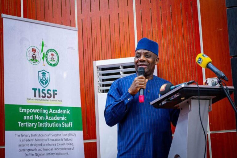 Minister of Education Dr Tunji Alausa