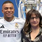 Fayza Lamari and Kylian Mbappe