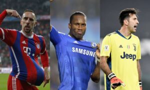 Ribery, Drogba and Buffon