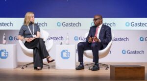 Group-CEO-NNPC-Ltd-Engr.-Bashir-Bayo-Ojulari-fielding-questions-from-NBCs-Hala-Gorani-during-the-Energy-Talk-segment-of-the-ongoing-Gastech-Exhibition-Conference-in-Milan-Italy