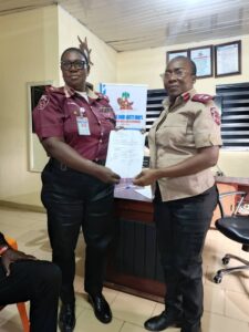 Handing over ceremony