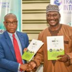 Executive Secretary of Nigeria Extractive Industries Transparency Initiative (NEITI), Orji Ogbonnaya and Executive Director, Civil Society Legislative Advocacy Centre (CISLAC), Auwal Musa Rafsanjani, when he led the management team to CISLAC’s office in Abuja on courtesy visit