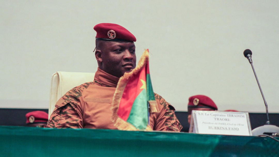 Burkina Faso leader, Ibrahim Traore