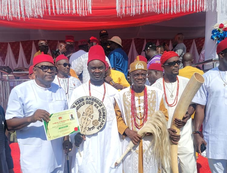 ACPN chair bags traditional title for transforming rural healthcare in Umuawulu