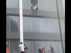 Afriland Towers fire
