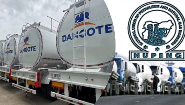 FG pleads with NUPENG to shelve Dangote strike