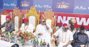 Nnewi traditional chiefs and guests at the Festival.