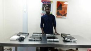 Oladimeji arrested in connection with alleged cocaine seizure