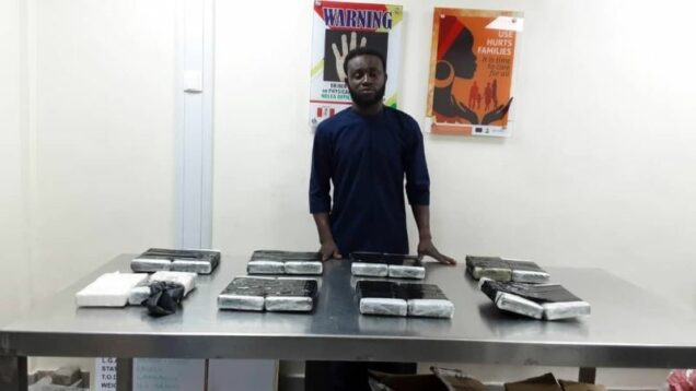 Oladimeji arrested in connection with alleged cocaine seizure