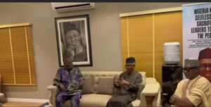 Atiku and El-Rufai during a visit on Saturday, September 20