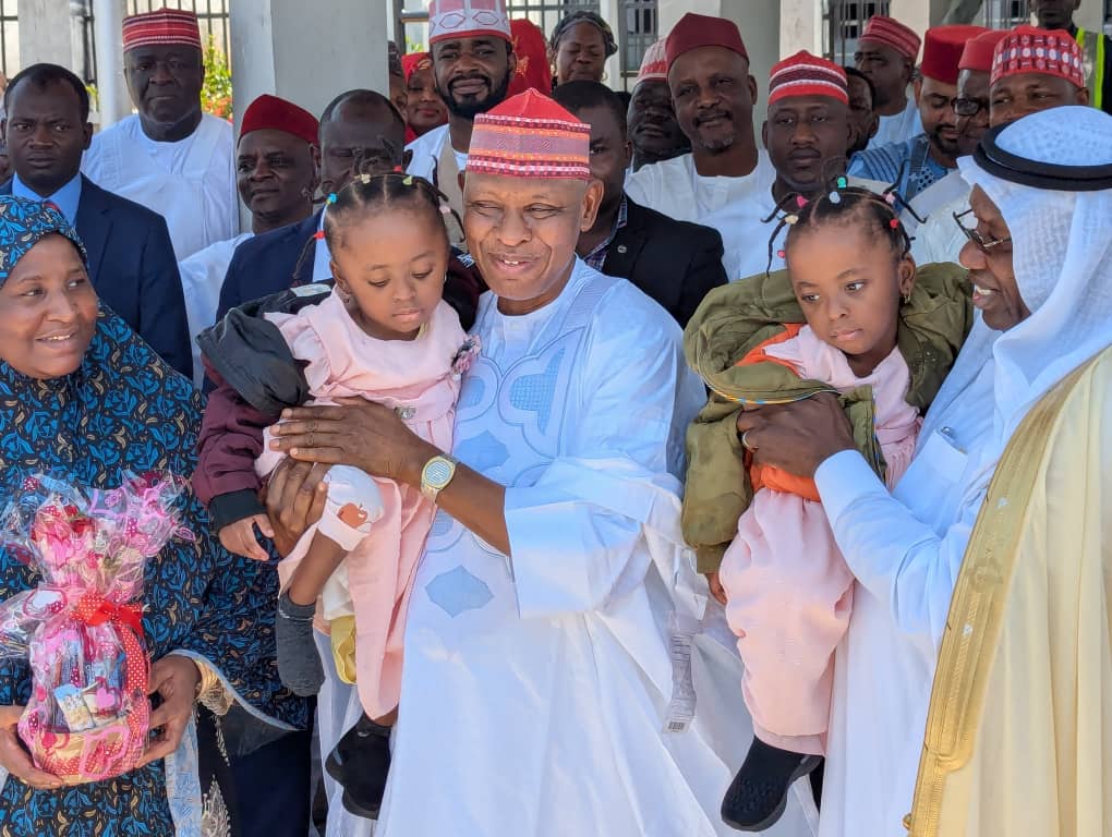 Kano conjoined twins back home after separation surgery in Saudi Arabia