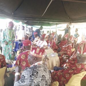 Some Ezza traditional rulers during the event