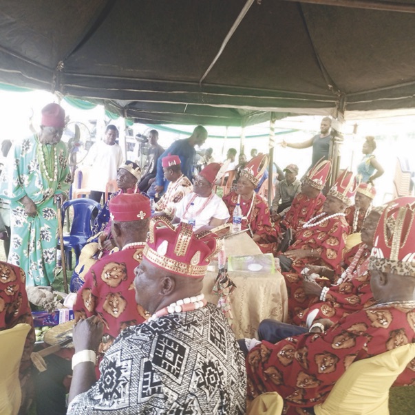 Some Ezza traditional rulers during the event
