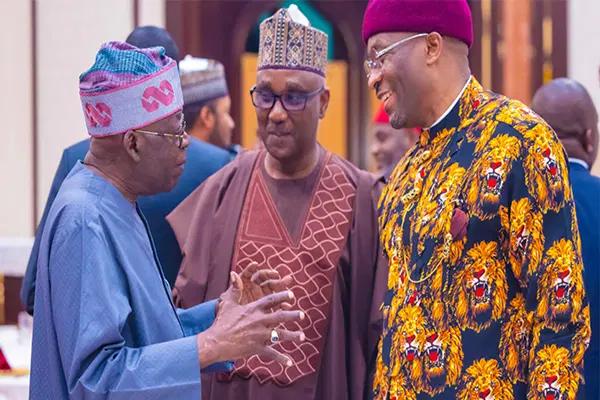Speaker-Abbas-Tajudeen-and-his-Deputy-Benjamin-Kalu-and-Tinubu