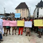 Traders-protest