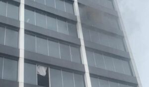 Lagos high-rise building fire