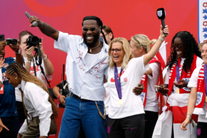 Wiegman and Burna Boy