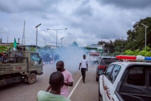 NASS: Natasha supporters dispersed with tear gas on senator’s return