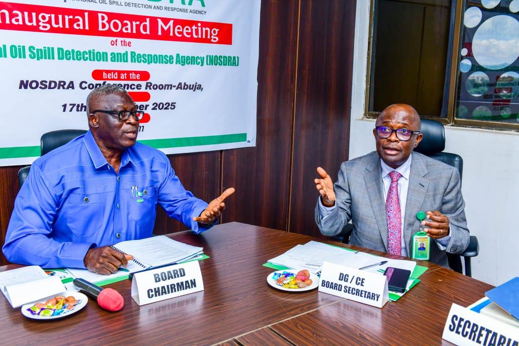 NOSDRA board vows to restore public confidence, damaged ecosystems