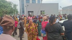 Workers lock out Women Affairs Minister over alleged negligence