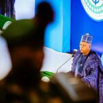 Vice President of Nigeria Kashim Shettima attends the three day ‘African Chiefs of Defense Staff Summit’ in Abuja, Nigeria on August 26, 2025. (Photo by Nigeria Presidency / Handout/Anadolu via Getty Images)
