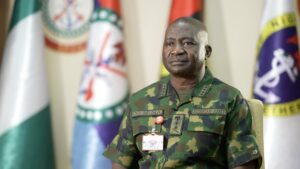 Chief of Defence Staff Gen Christopher Musa