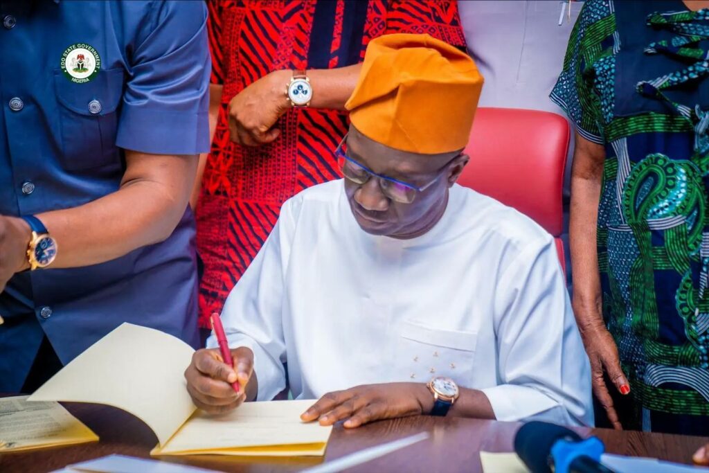 Edo State Governor Monday Okpebholo