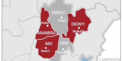 south-east-nigeria-map