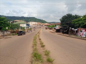 Enugu in quiet solidarity with #FreeNnamdiKanuNow protest