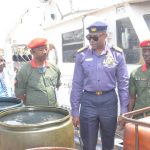Navy hands over 4,000 litres of suspected AGO to NSCDC in Lagos