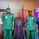 Defence Minister receives new CDS, Service Chiefs