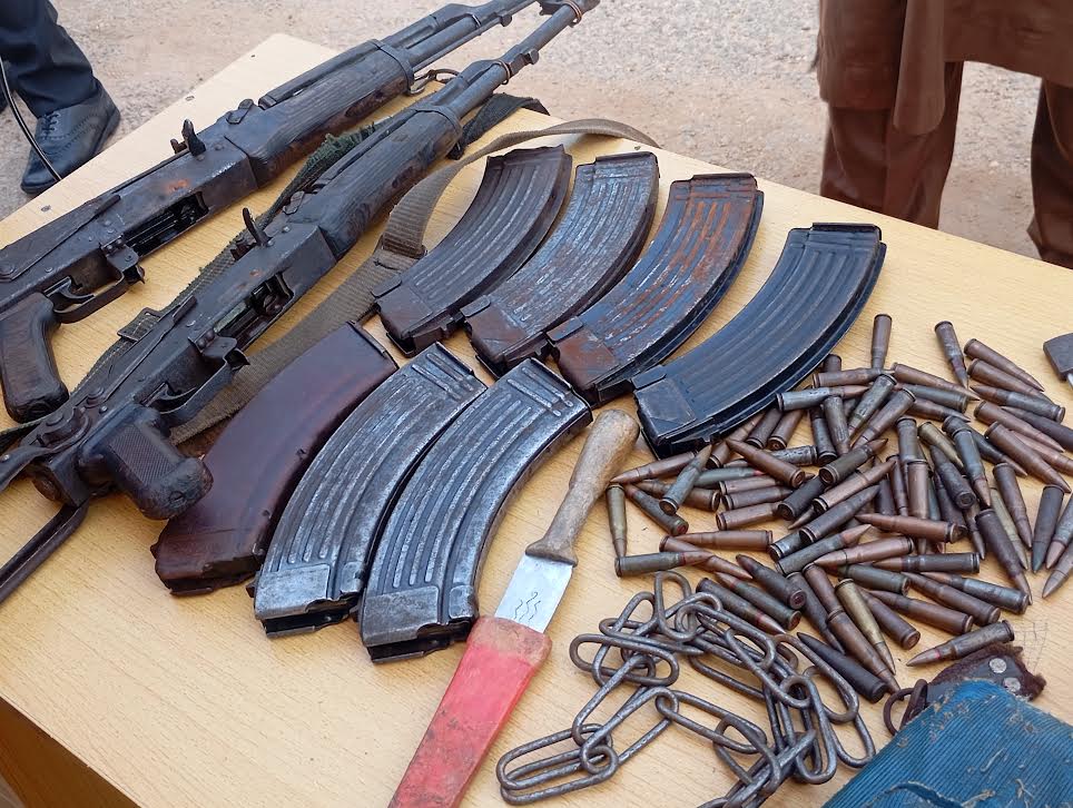 Gombe: Police smash cross-border kidnapping network, recover 2 rifles, ammunition