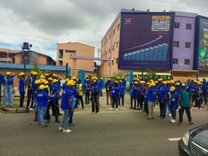 Staff at Maryland addressing the public on CB-WASSCE