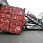 One dead as container-laden truck crushes car near Oyo Secretariat