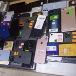 Lagos thieves with stolen iPhones, Android phones